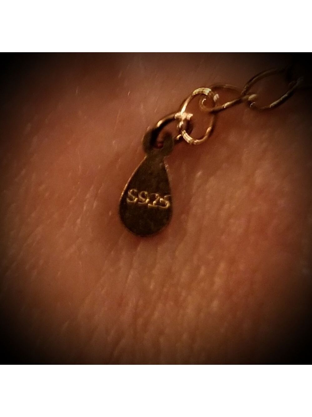 Dangling Hearts 18" Rose Gold Plated Necklace - Picture 8 of 8
